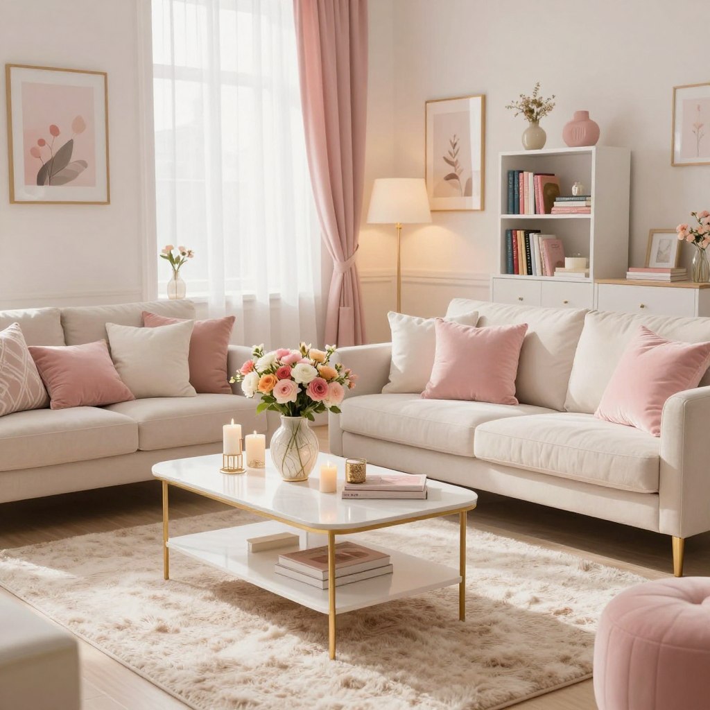 Girly apartment ideas