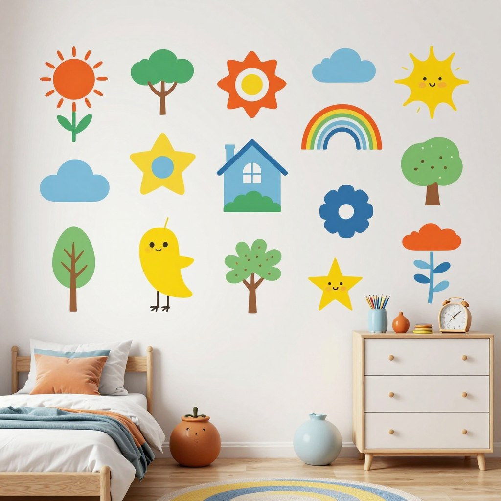 Kids Room decor wall