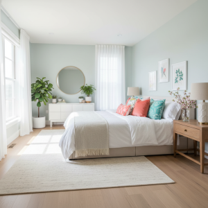 Spring bedroom ideas